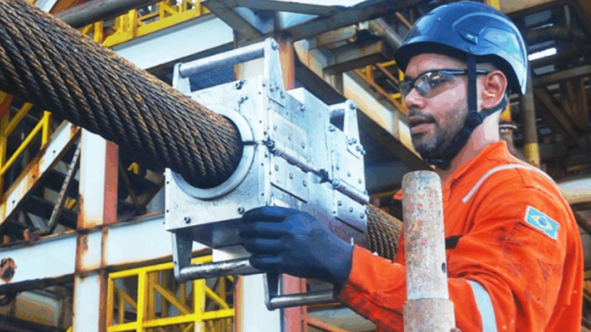 Inspeção Eletromagnética em cabos de aço